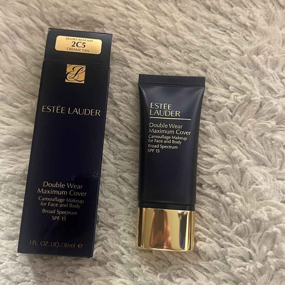 Estee Lauder Double Wear Maximum Cover Camouflage Makeup 2C5 Creamy Tan 1floz